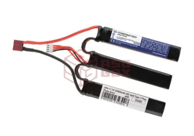 Pirate Arms LiPo 11.1V 2200mAh 20C Split Type T-Plug Black