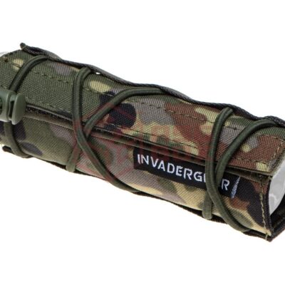 Invader Gear Suppressor Cover 14cm Flecktarn