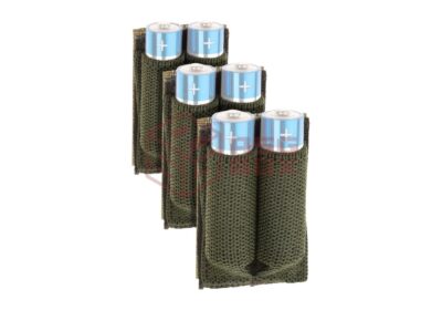 Invader Gear Battery Strap AA 3-pack OD