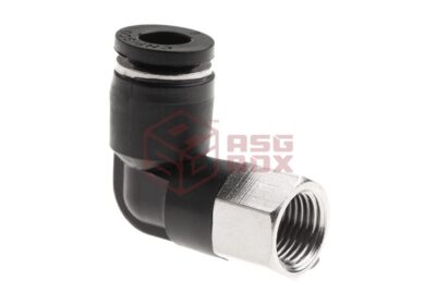 EpeS HPA 6mm Hose Coupling 90 Degree - Inner 1/8 NPT
