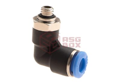 EpeS HPA 6mm Hose Coupling 90 Degree - Outer M6 Thread