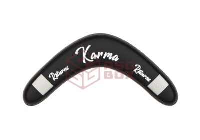 JTG Karma Returns Rubber Patch Black