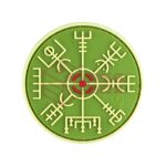JTG Helm of Awe Rubber Patch Green