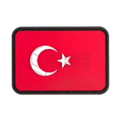 JTG Turkey Flag Rubber Patch Multicolor