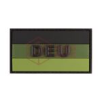 JTG Small German Flag Rubber Patch Forest