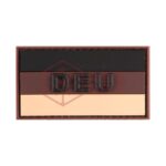 JTG Small German Flag Rubber Patch Desert