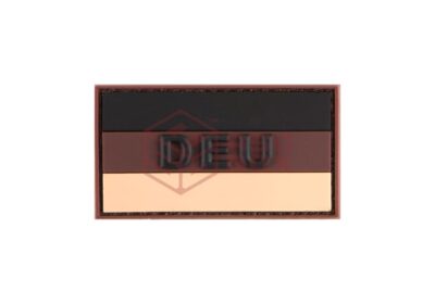 JTG Small German Flag Rubber Patch Desert