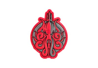 JTG Release the Kraken Rubber Patch Red