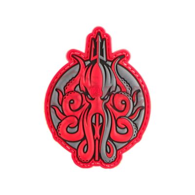 JTG Release the Kraken Rubber Patch Red