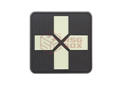 JTG Big Red Cross Medic Rubber Patch Glow