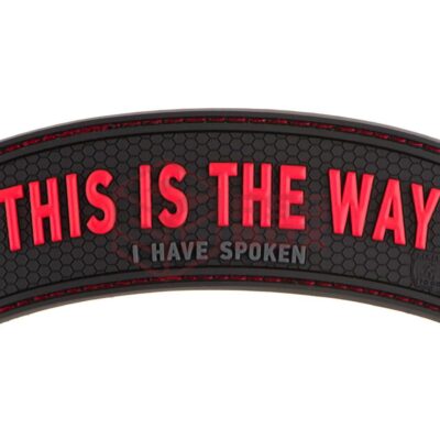 JTG This is the Way Rubber Patch Multicolor