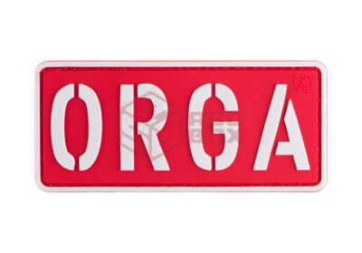 JTG ORGA Rubber Patch Red