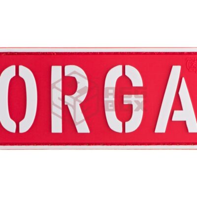 JTG ORGA Rubber Patch Red