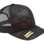 Multicam Retro Trucker Cap Multicam Black