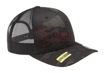 Multicam Retro Trucker Cap Multicam Black