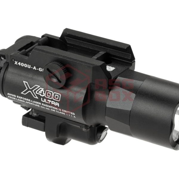 WADSN X400 Ultra Pistol Light / Laser Module Green Black