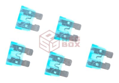 Nimrod Normal Type Fuse 15A 5pcs Blue