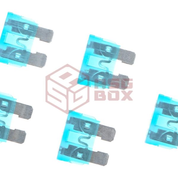 Nimrod Normal Type Fuse 15A 5pcs Blue