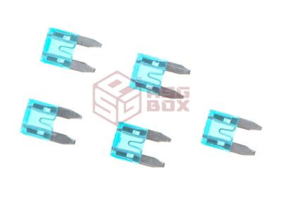 Nimrod Mini Type Fuse 15A 5pcs Blue