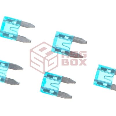 Nimrod Mini Type Fuse 15A 5pcs Blue