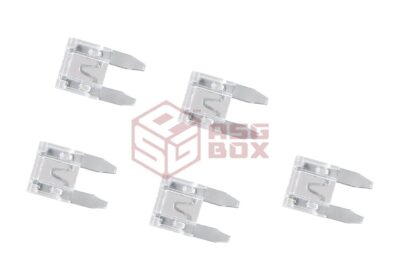 Nimrod Mini Type Fuse 25A 5pcs Transparent