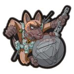 Outrider K9 Rubber Patch Multicolor