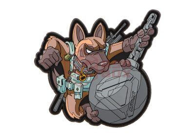 Outrider K9 Rubber Patch Multicolor