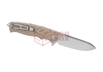 Bestech Knives Grampus G10 Linerlock Folder Beige