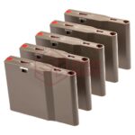 Silverback SRS Light Magazine 25rds 5-pack Dark Earth
