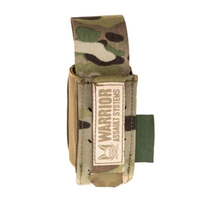 Alternative view of Warrior Laser Cut Single 40mm Flash Bang Pouch Multicam