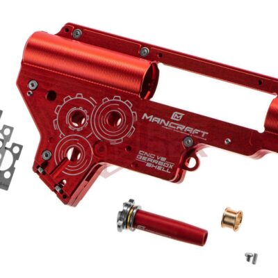 Mancraft CNC Gearbox V2 8mm QSC Red