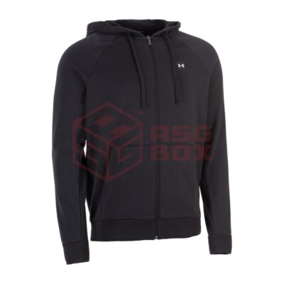 Under Armour UA Rival Feece FZ Hoodie Black M