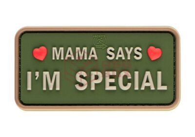 JTG Mama Says I'm Special Patch Green