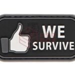 JTG We Survive Patch Black