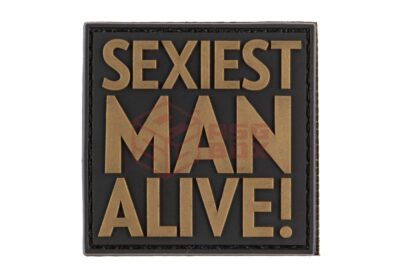 JTG Sexiest Man Alive Patch Black