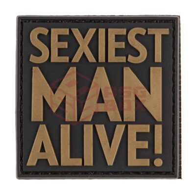 JTG Sexiest Man Alive Patch Black