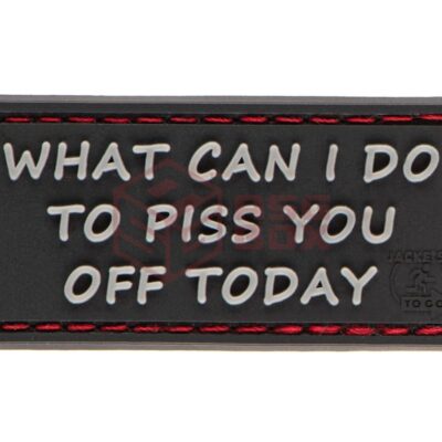 JTG What Can I do Patch Black