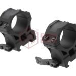 Leapers Accu-Sync QR 25.4mm Medium Profile Rings Black