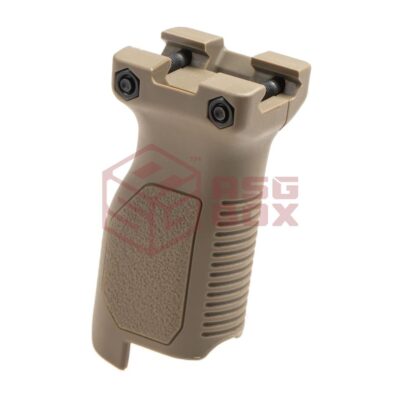 Strike Industries Angled Vertical Picatinny Grip with Cable Management Long Dark Earth