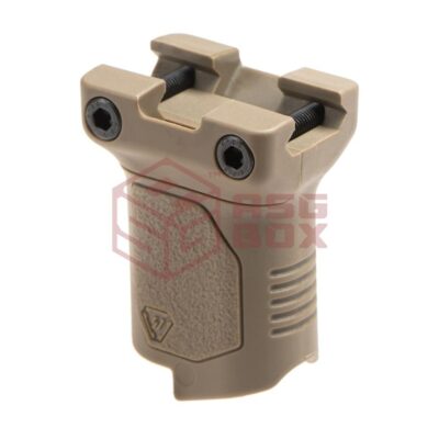 Strike Industries Angled Vertical Picatinny Grip with Cable Management Short Dark Earth