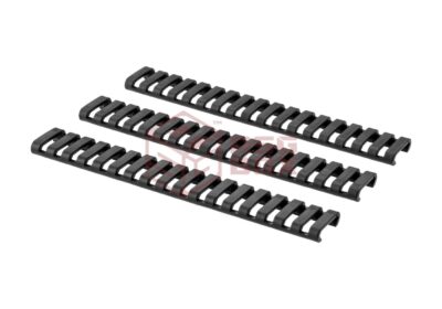 Ergo 18 Slot LowPro Ladder Rail Cover - 3 pcs Black