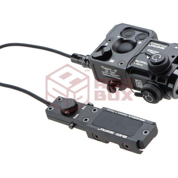 WADSN P4 Combined Device Gen. 3.0 Red + IR Laser Black