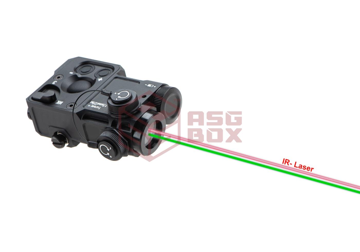 WADSN P4 Combined Device Gen. 3.0 Green + IR Laser Black OD-TM-11376506000 37636 ASGBOX