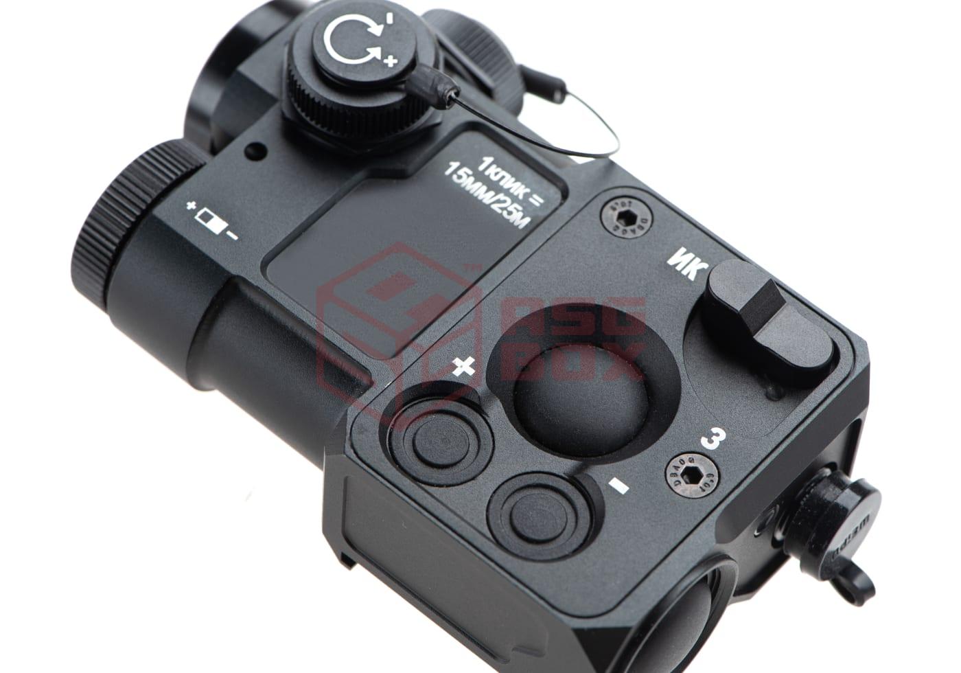 WADSN P4 Combined Device Gen. 3.0 Green + IR Laser Black OD-TM-11376506000 37636 ASGBOX