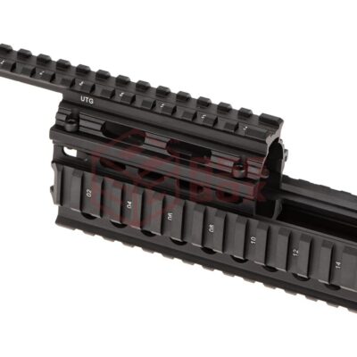 Leapers AK47 Quad Rail Handguard Black