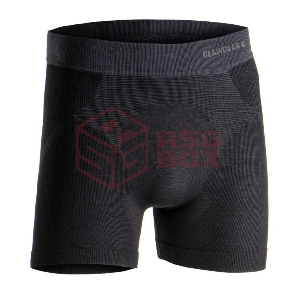 Clawgear Merino Seamless Boxer Black S