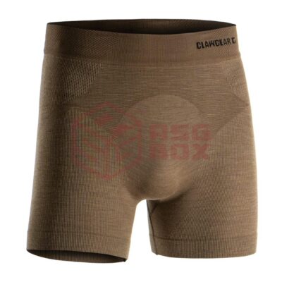 Clawgear Merino Seamless Boxer Stonegrey Olive M