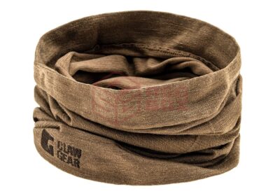 Clawgear Merino Seamless Neck Gaiter Long Stonegrey Olive One Size