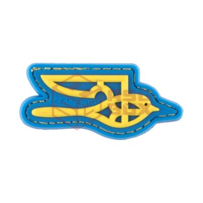 JTG Peace Bird Patch Blue