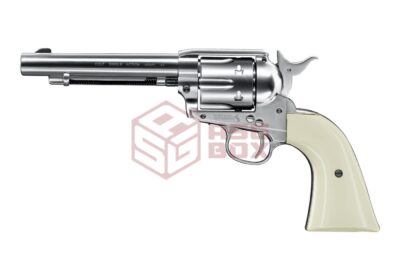 Colt SAA .45 Peacemaker 5.5 Inch Co2 BB Nickel